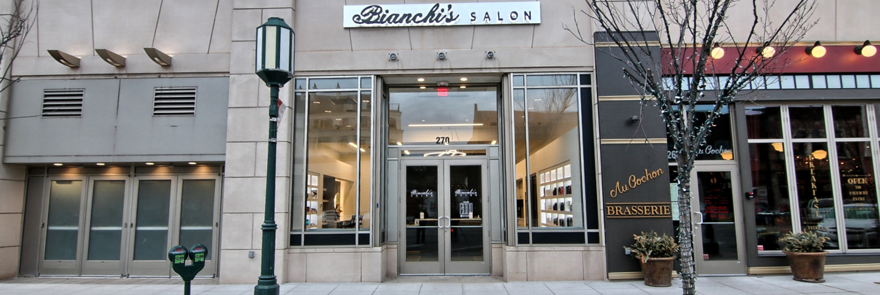 Bianchi's Salon of Birmingham storefront in Birmingham, the Bianchi's Salon location nearest West Bloomfield, Michigan