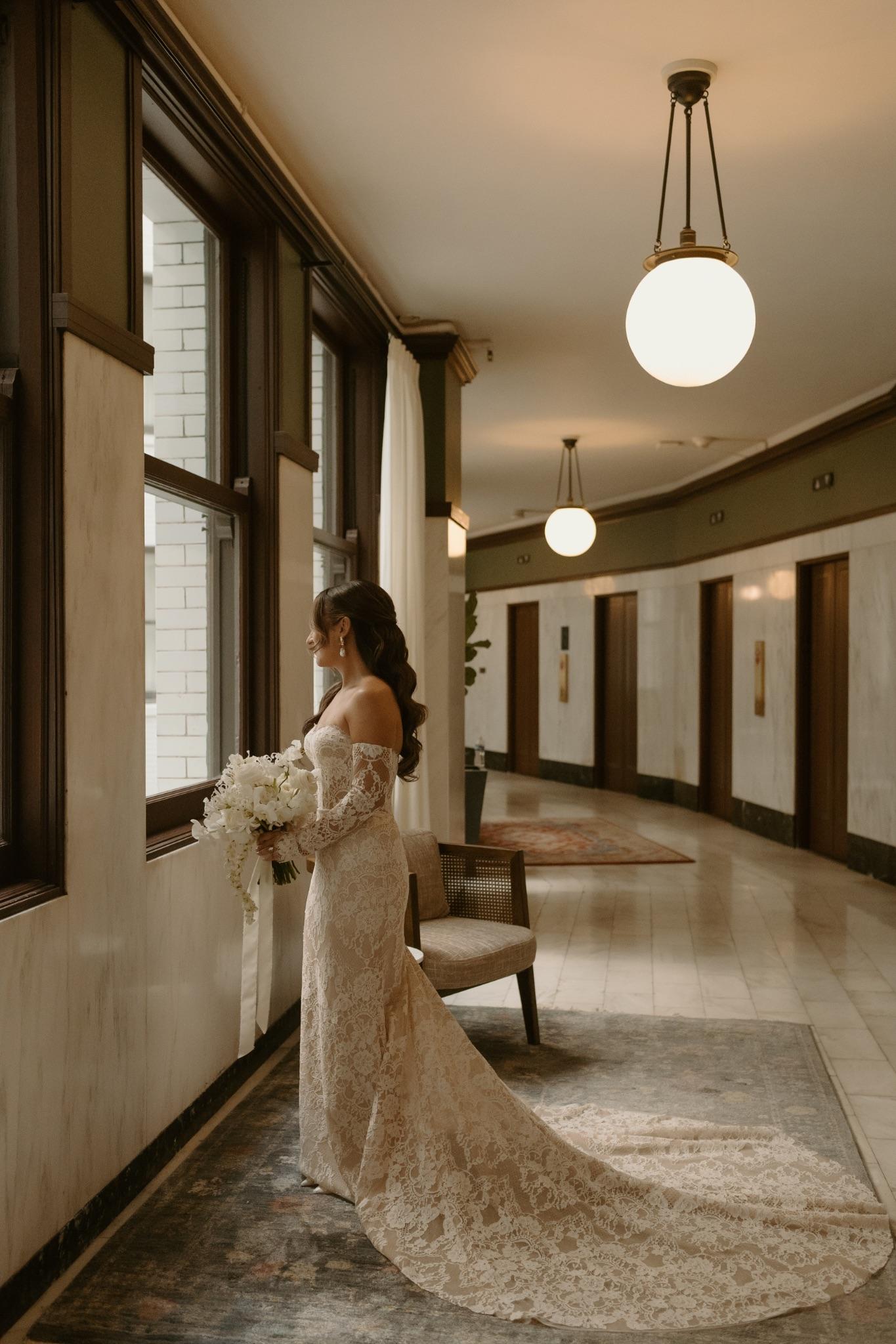 Wedding day beauty preparation